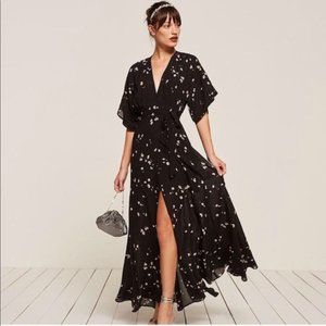 Reformation Winslow Wrap Dress